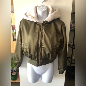 Aeropostale reversible bomber jacket.